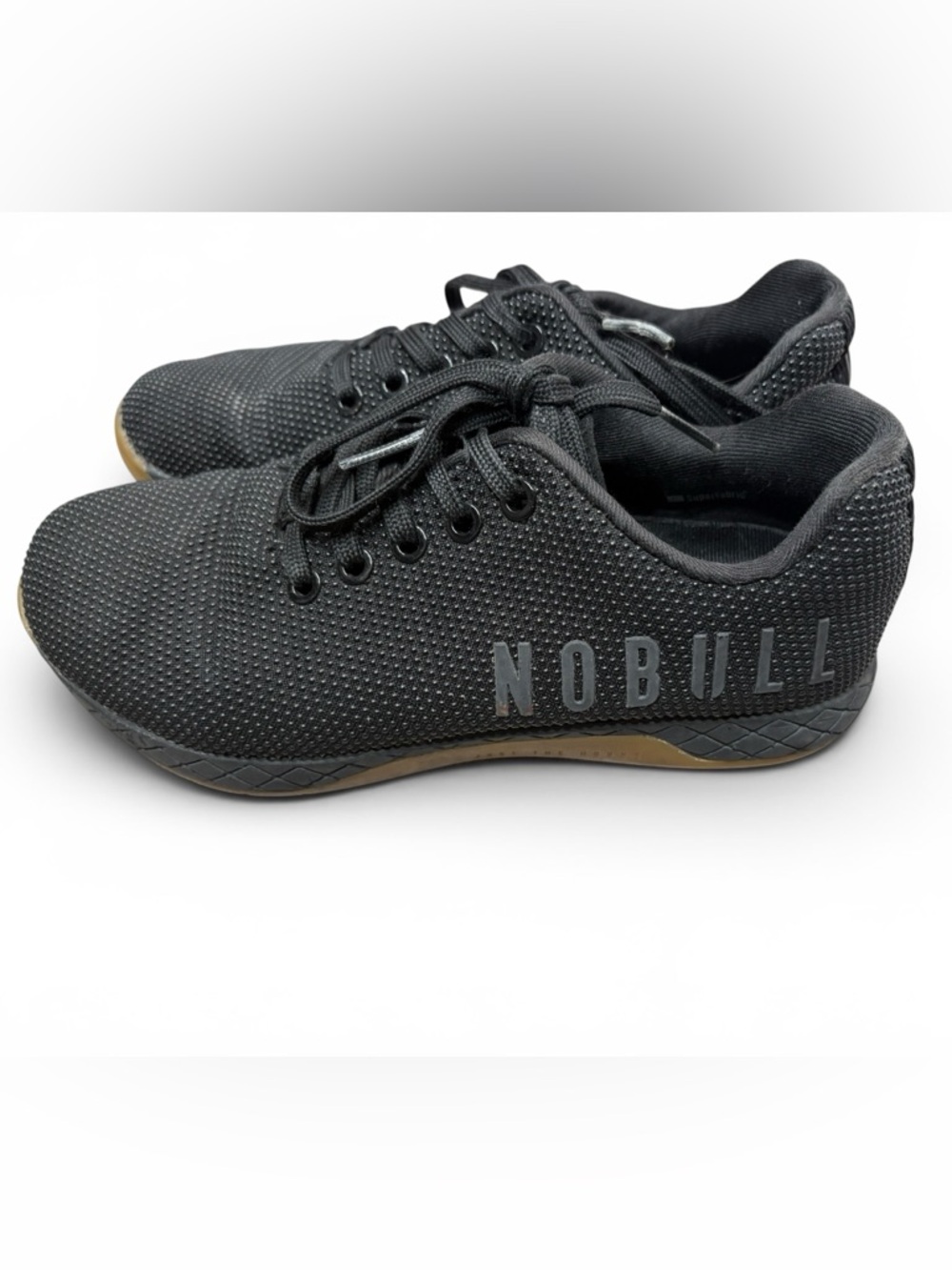 NOBULL Women’s Black Trainer Sneakers Shoes Size 6.5